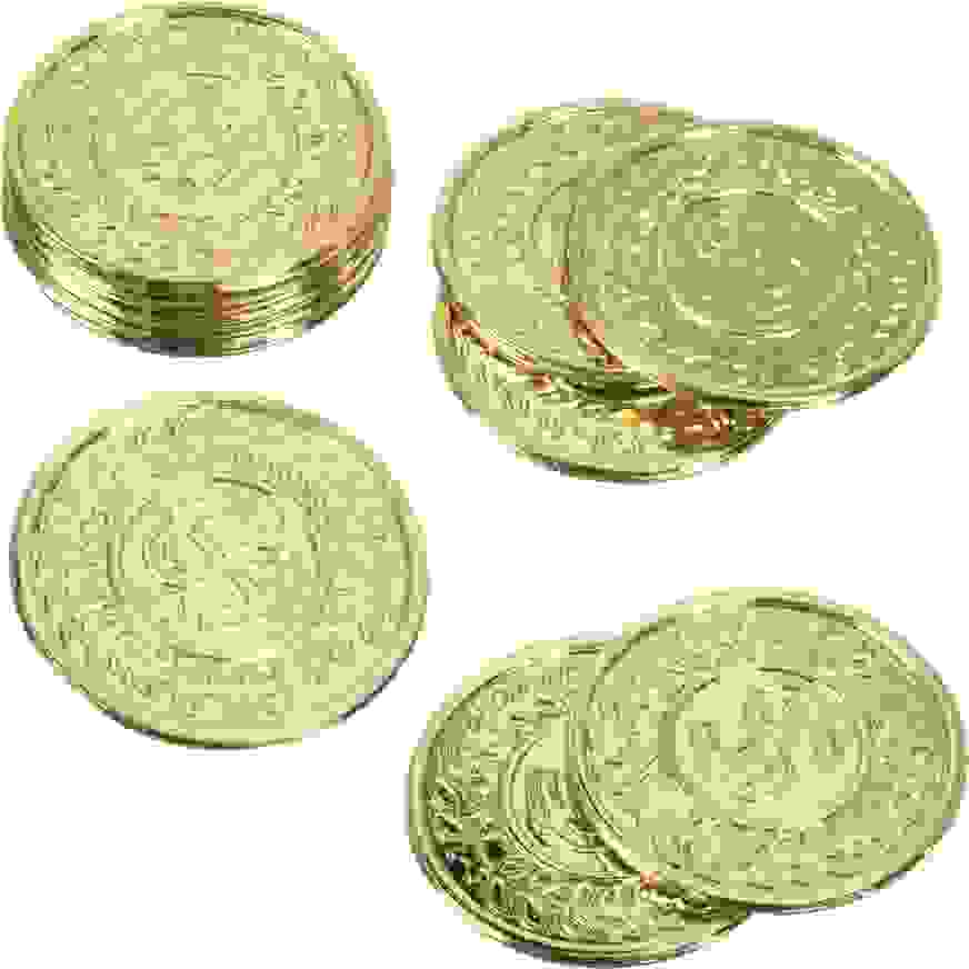 Gold Coins Favors 100ct